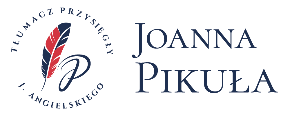 Tłumacz przysięgły języka angielskiego Lublin – Joanna Pikuła